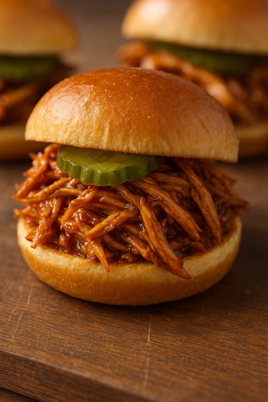 Crockpot BBQ Chicken Sliders (athlete approved)