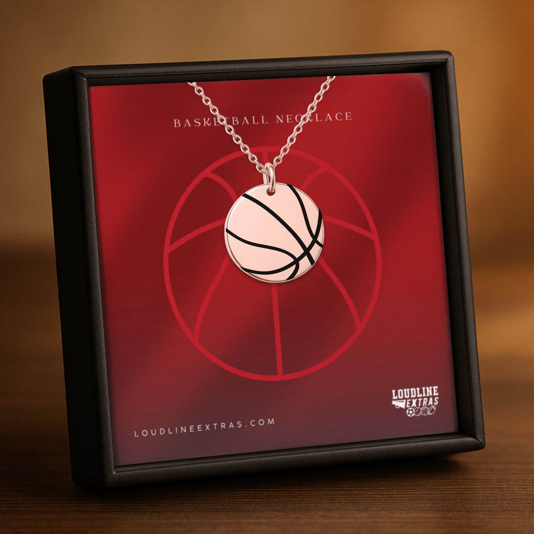 Basketball Coin Necklace