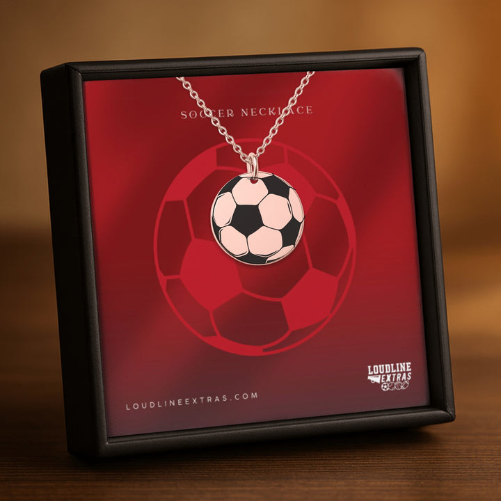 Soccer Ball Coin Necklace