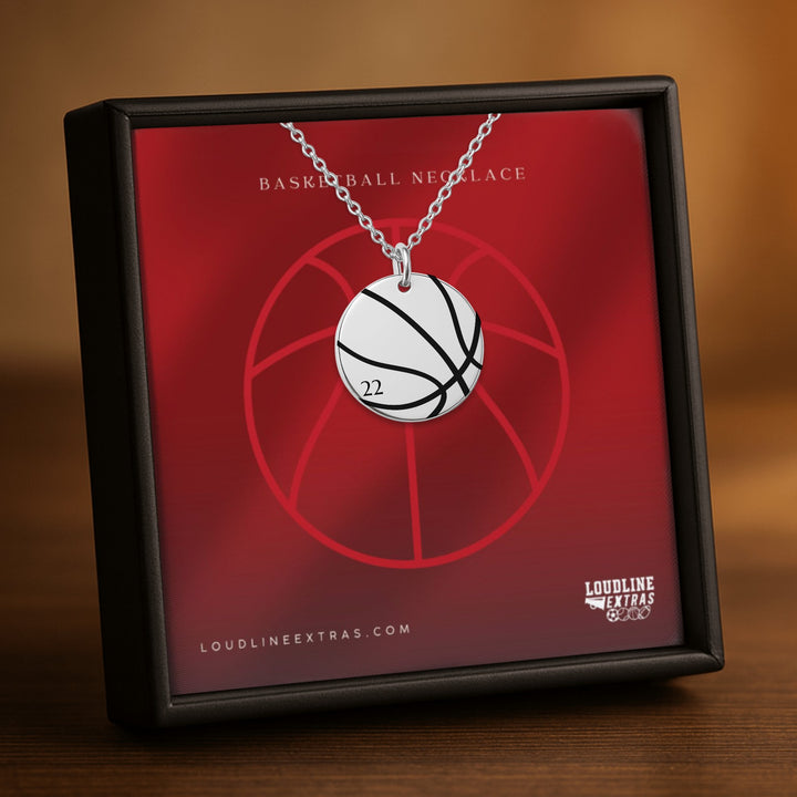 Basketball Coin Necklace