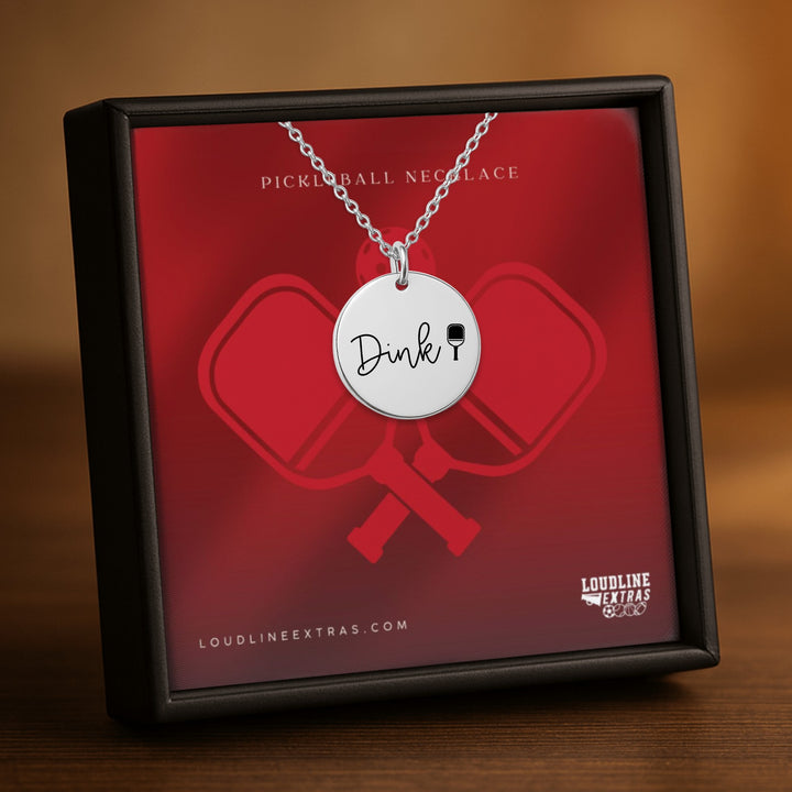 Dink Pickleball Coin Necklace