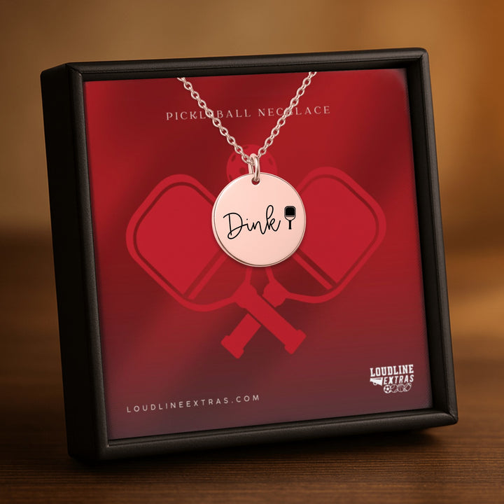 Dink Pickleball Coin Necklace