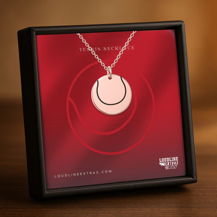 Tennis Ball Coin Necklace