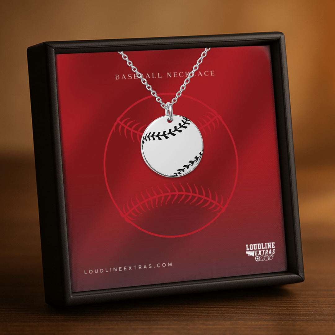 Baseball Coin Necklace