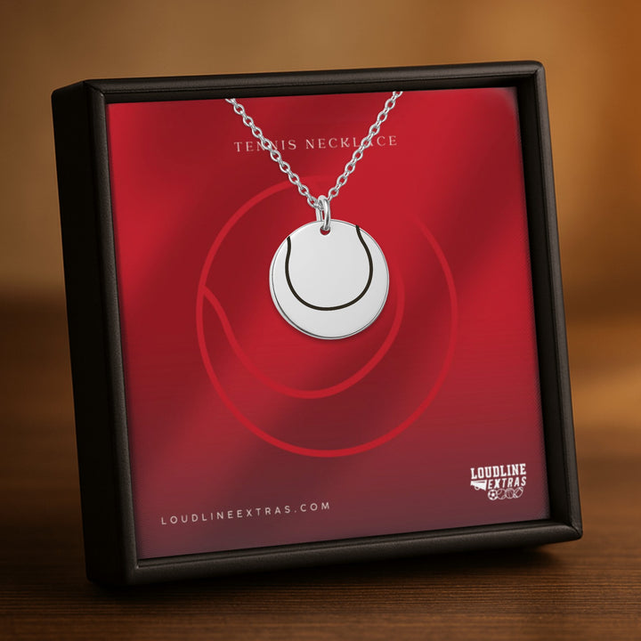 Tennis Ball Coin Necklace