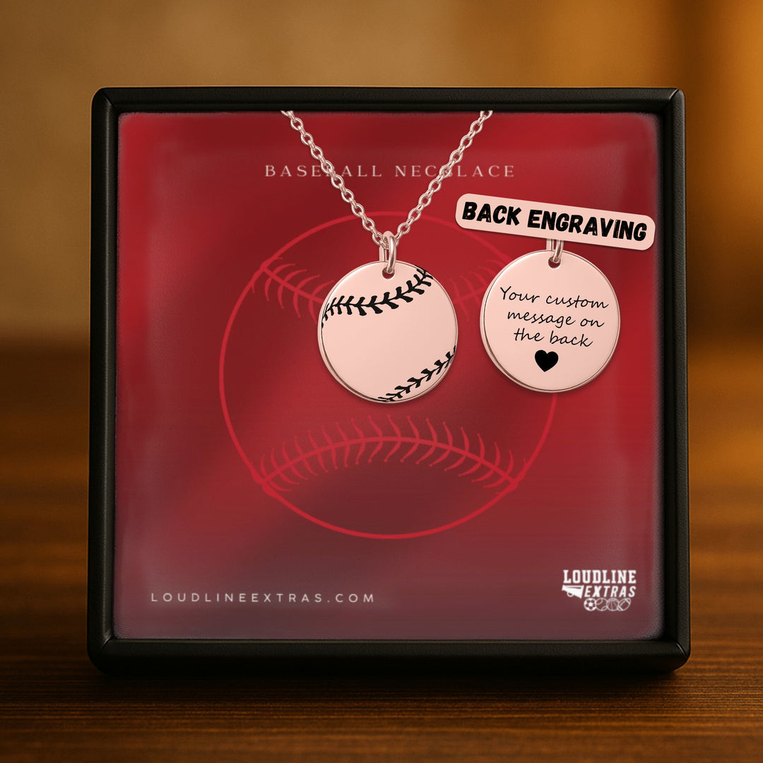 Baseball Coin Necklace