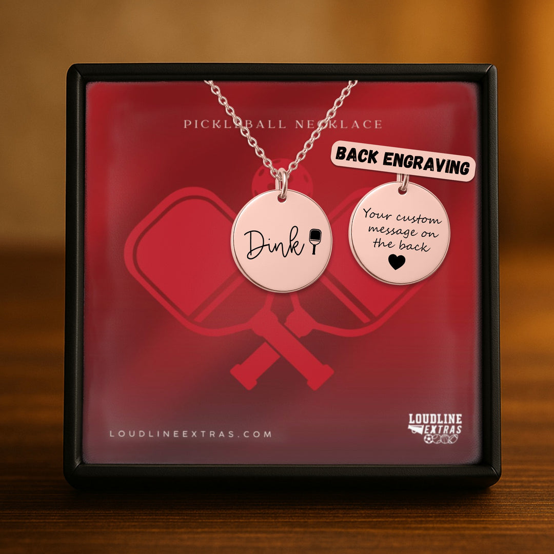 Dink Pickleball Coin Necklace