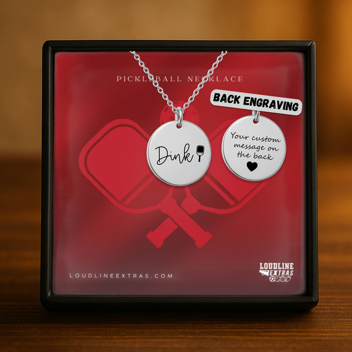 Dink Pickleball Coin Necklace