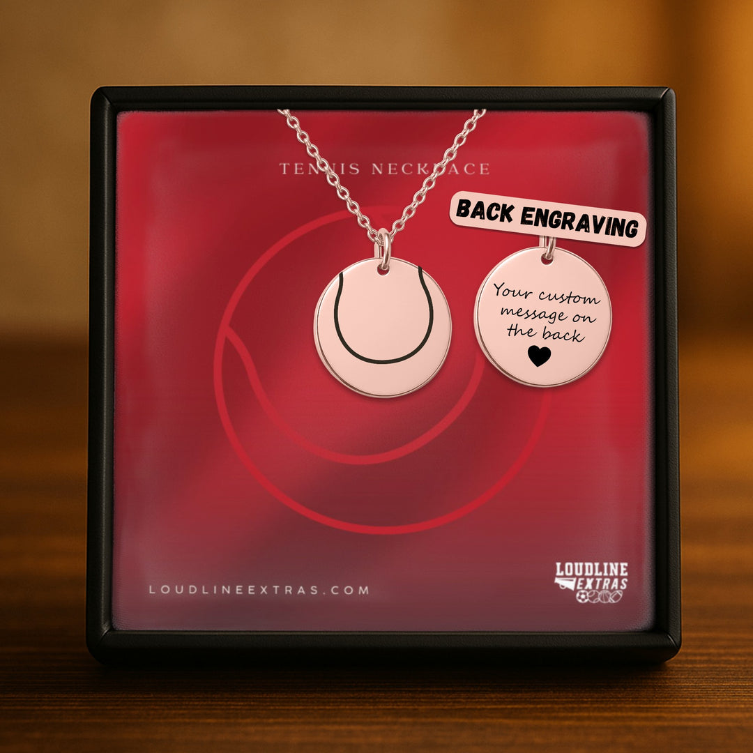 Tennis Ball Coin Necklace