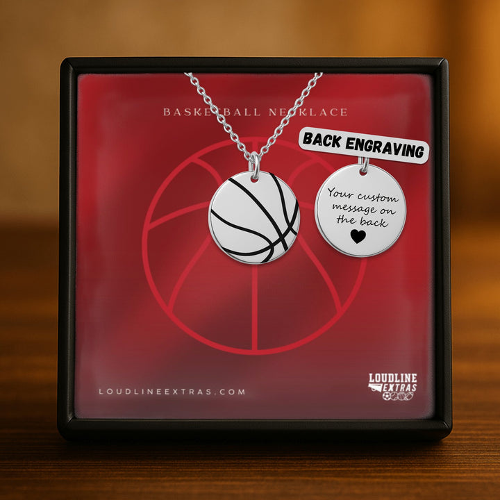 Basketball Coin Necklace