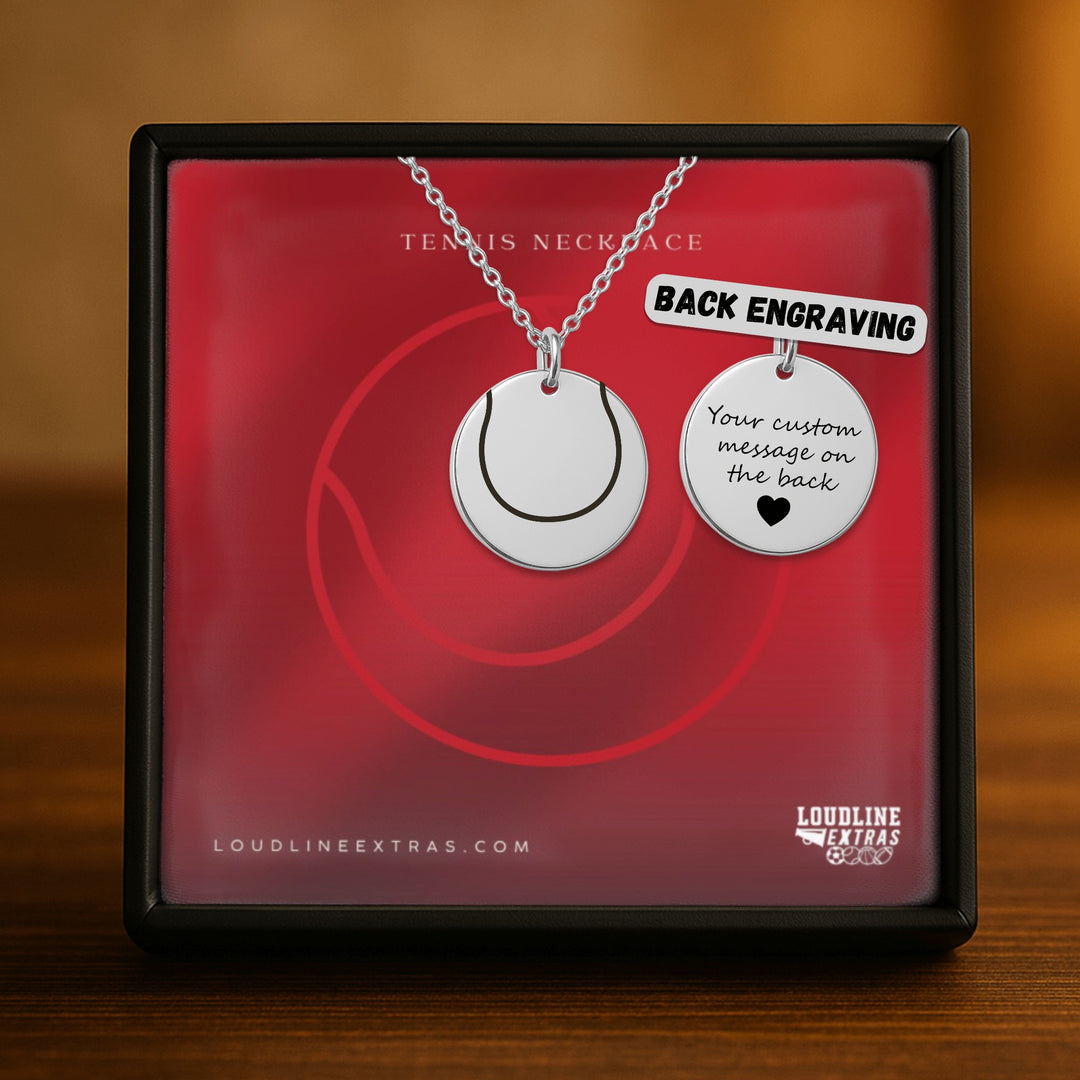 Tennis Ball Coin Necklace