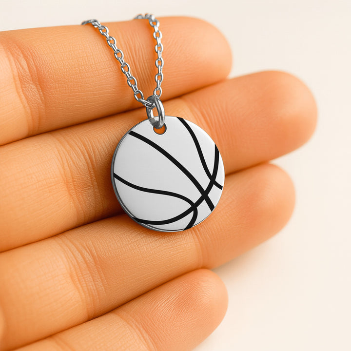 Basketball Coin Necklace