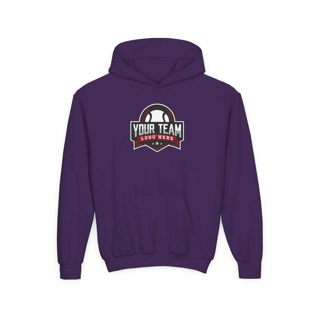 Unisex Youth Basic Hooded Sweatshirt