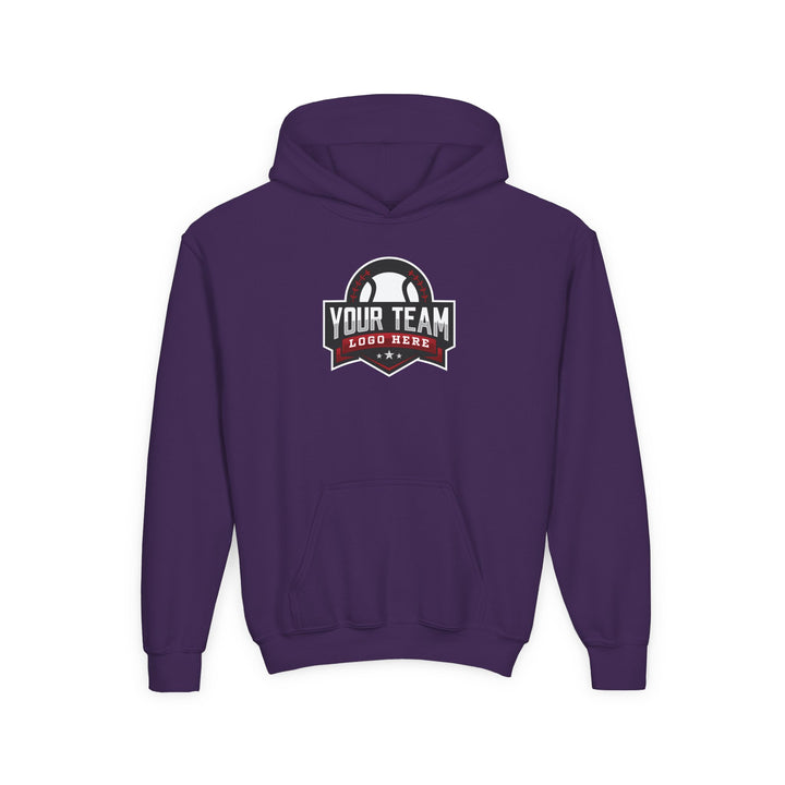 Unisex Youth Basic Hooded Sweatshirt