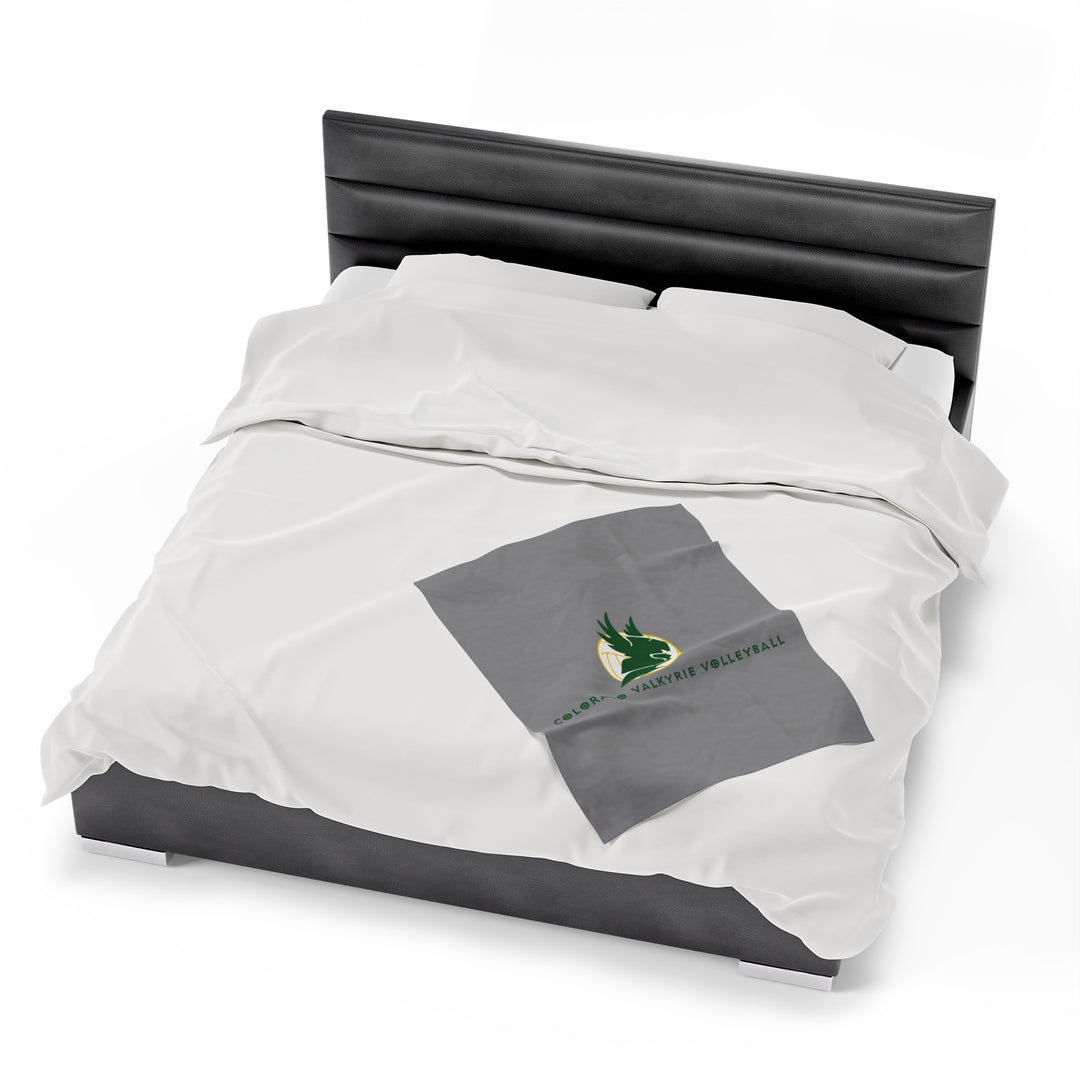 Colorado Valkyrie Volleyball Club Velveteen Plush Blanket