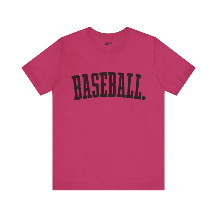 Tall Design Baseball Unisex Adult T-Shirt