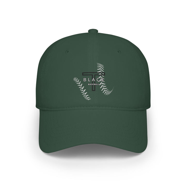 T-Black Dugout Low Profile Baseball Cap