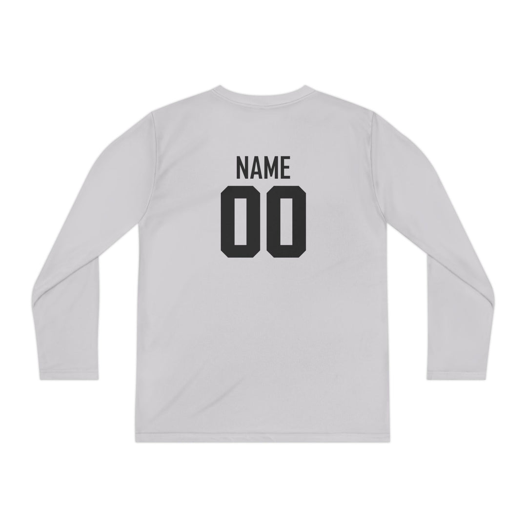 Prospects Baseball Unisex Youth Long Sleeve Competitor Moisture Wicking Shirt