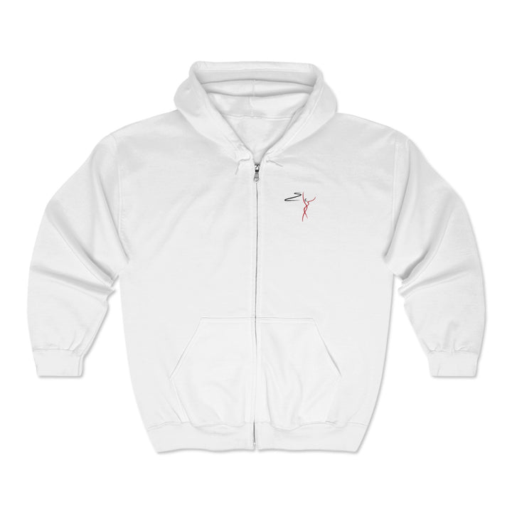First Landing Dance Center Unisex Adult Full Zip Hooded Sweatshirt