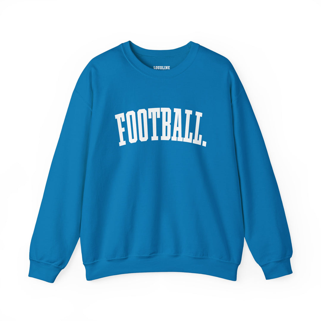Tall Design Football Unisex Adult Crewneck Sweatshirt