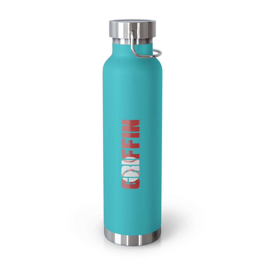 Custom Name Copper Vacuum Insulated Bottle 22oz (Water Bottle)