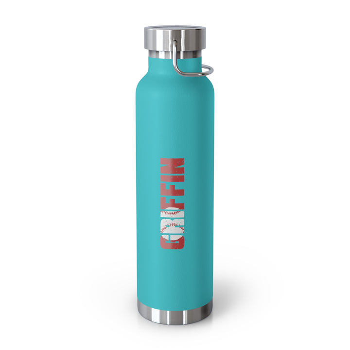 Custom Name Copper Vacuum Insulated Bottle 22oz (Water Bottle)
