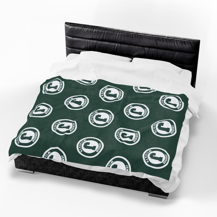 Jenison Girls Varsity Hockey Velveteen Plush Blanket