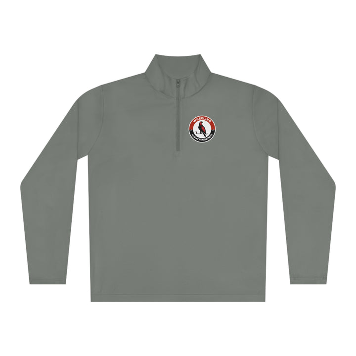 Wheeling Lightningbirds Unisex Adult Long Sleeve Quarter-Zip Pullover