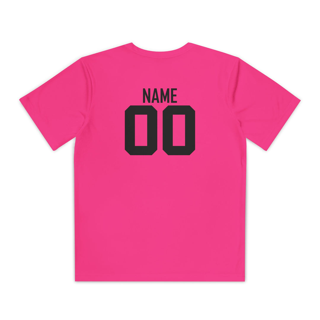 Unisex Youth Moisture Wicking T-Shirt Color Options 1