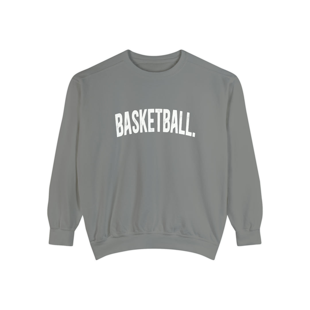 Rustic Design Basketball Unisex Adult Premium Crewneck Sweatshirt
