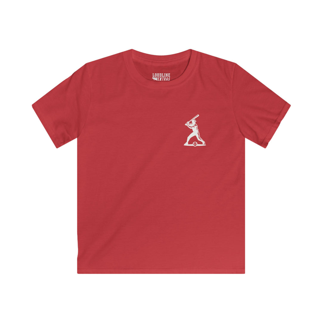 Raised in a Cage Baseball Unisex Youth T-Shirt