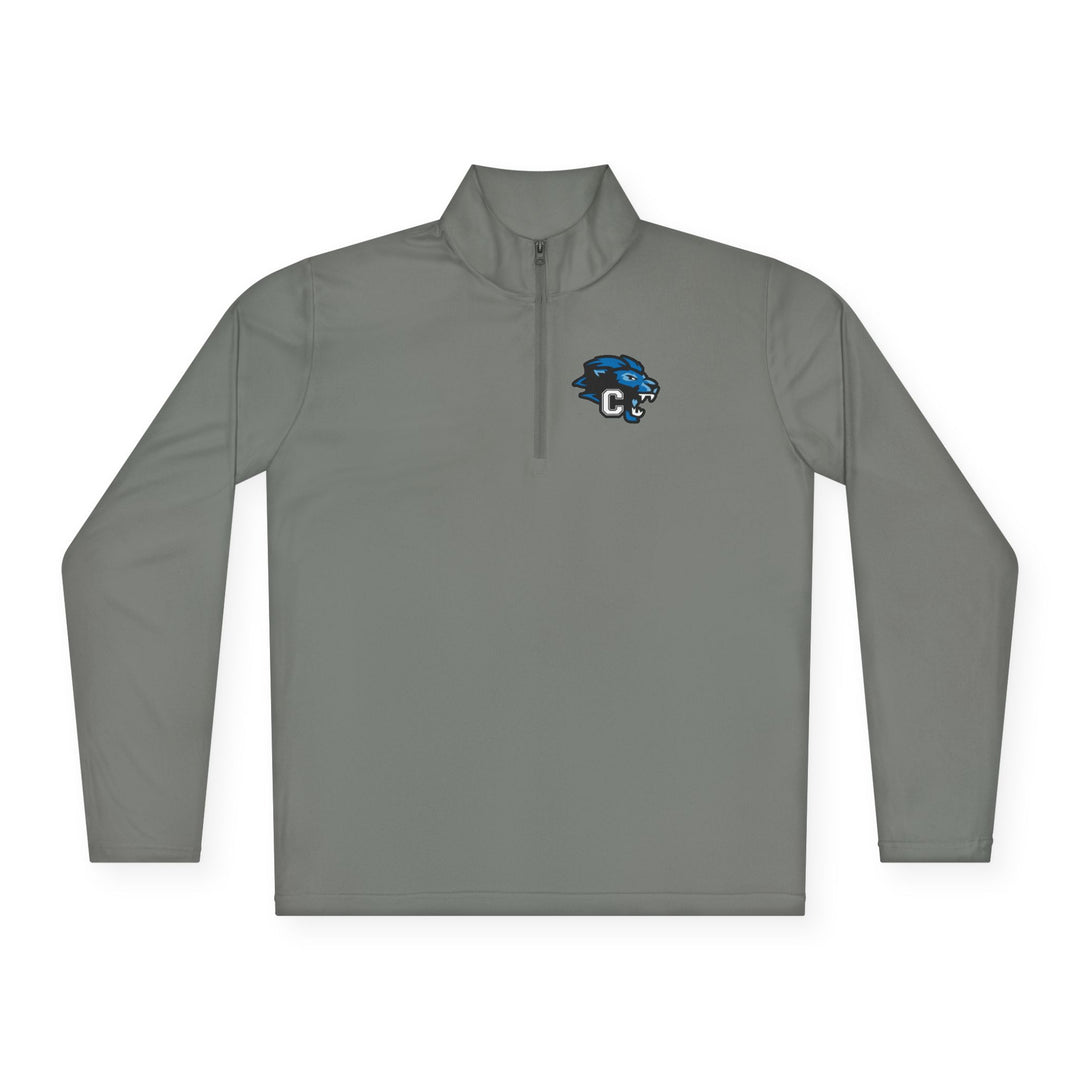 Canton Lions Football &amp; Cheer Unisex Adult Long Sleeve Quarter-Zip Pullover
