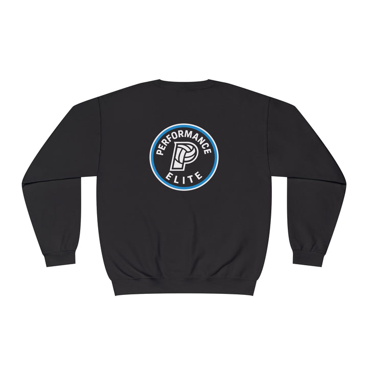 Performance Elite Unisex Adult Mid-Level Crewneck Sweatshirt w/Front &amp; Back Logo