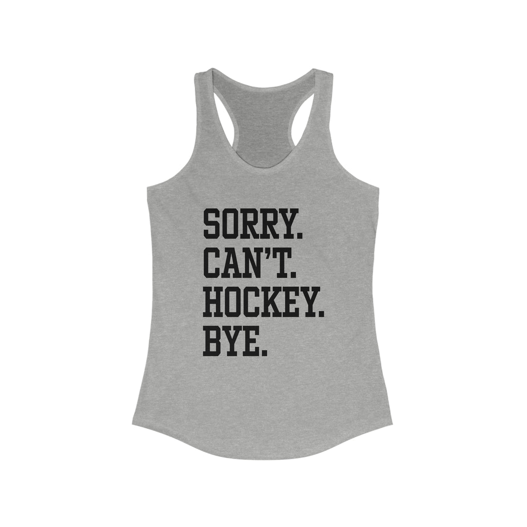 Sorry Can&