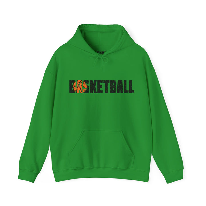Basketball Unisex Adult Hooded Sweatshirt