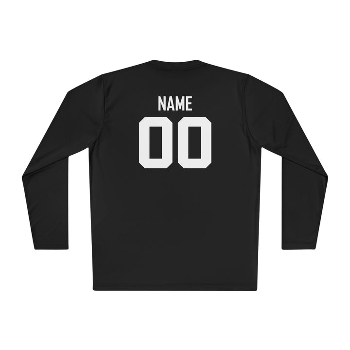 Canton Lions Football &amp; Cheer Unisex Adult Long Sleeve Moisture Wicking Shirt