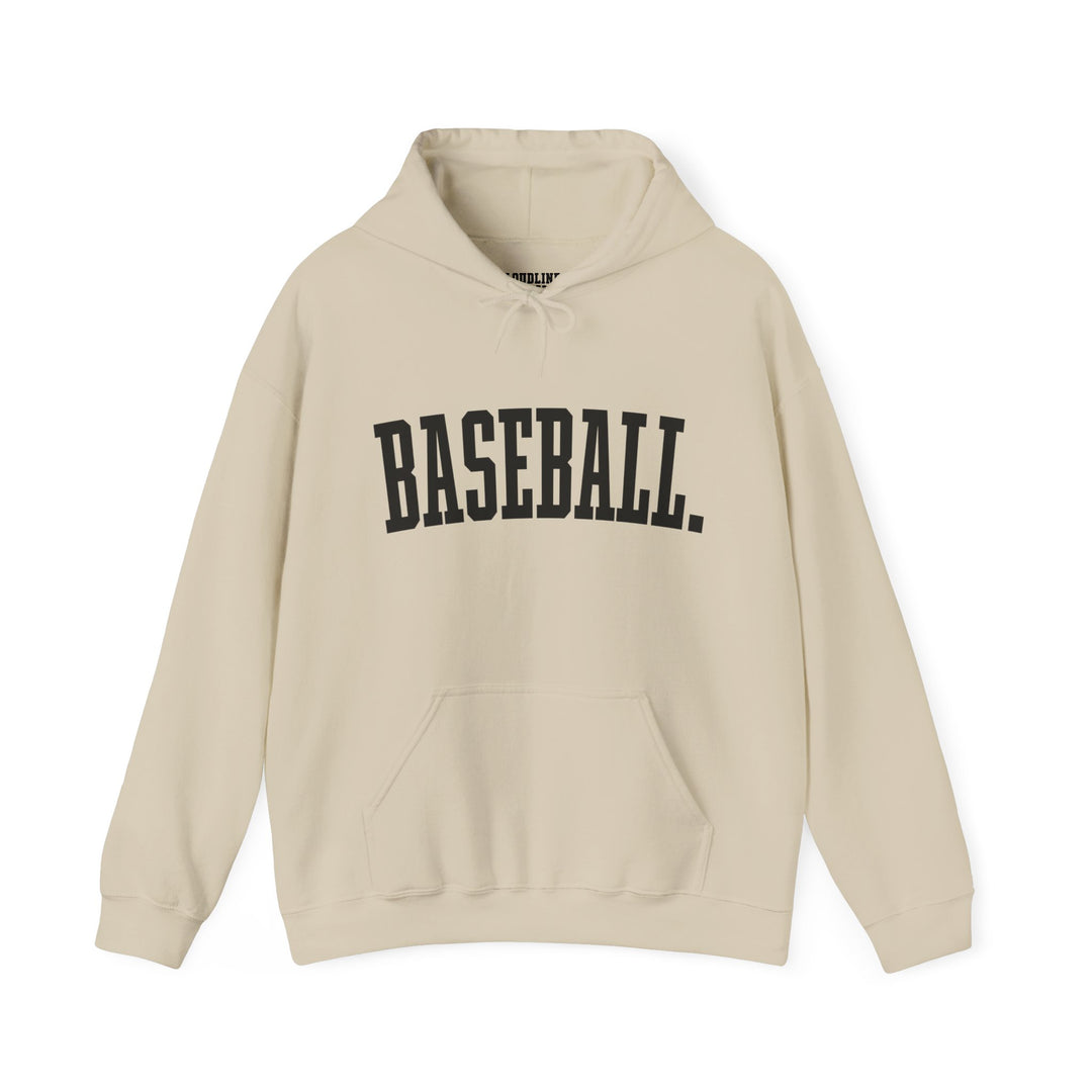 Tall Design Baseball Unisex Adult Hooded Sweatshirt