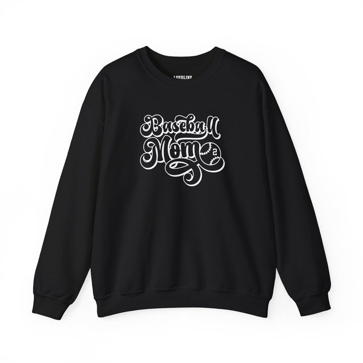 Baseball Mom Personalized Unisex Adult Crewneck Sweatshirt