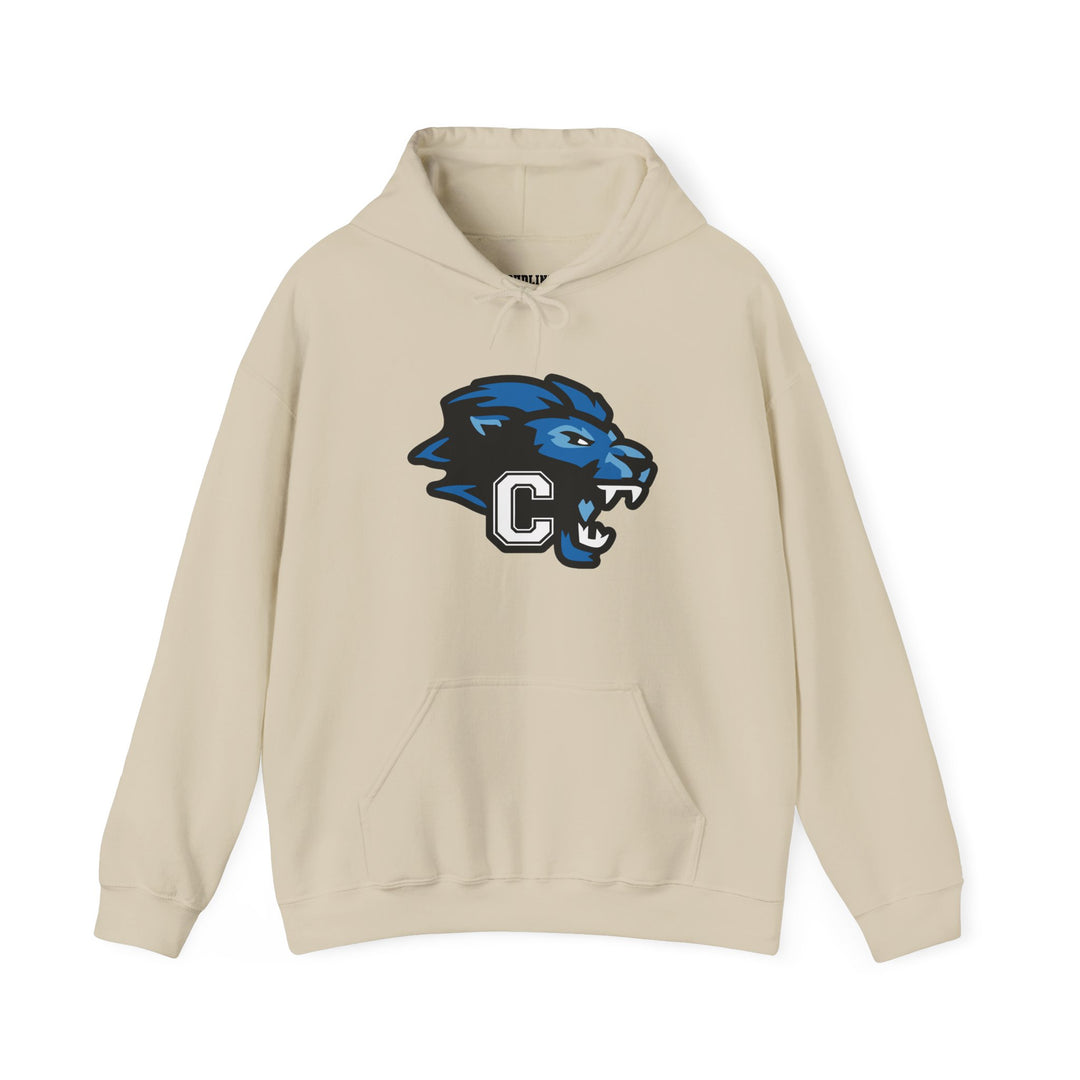 Canton Lions Football &amp; Cheer Unisex Adult Standard Hooded Sweatshirt