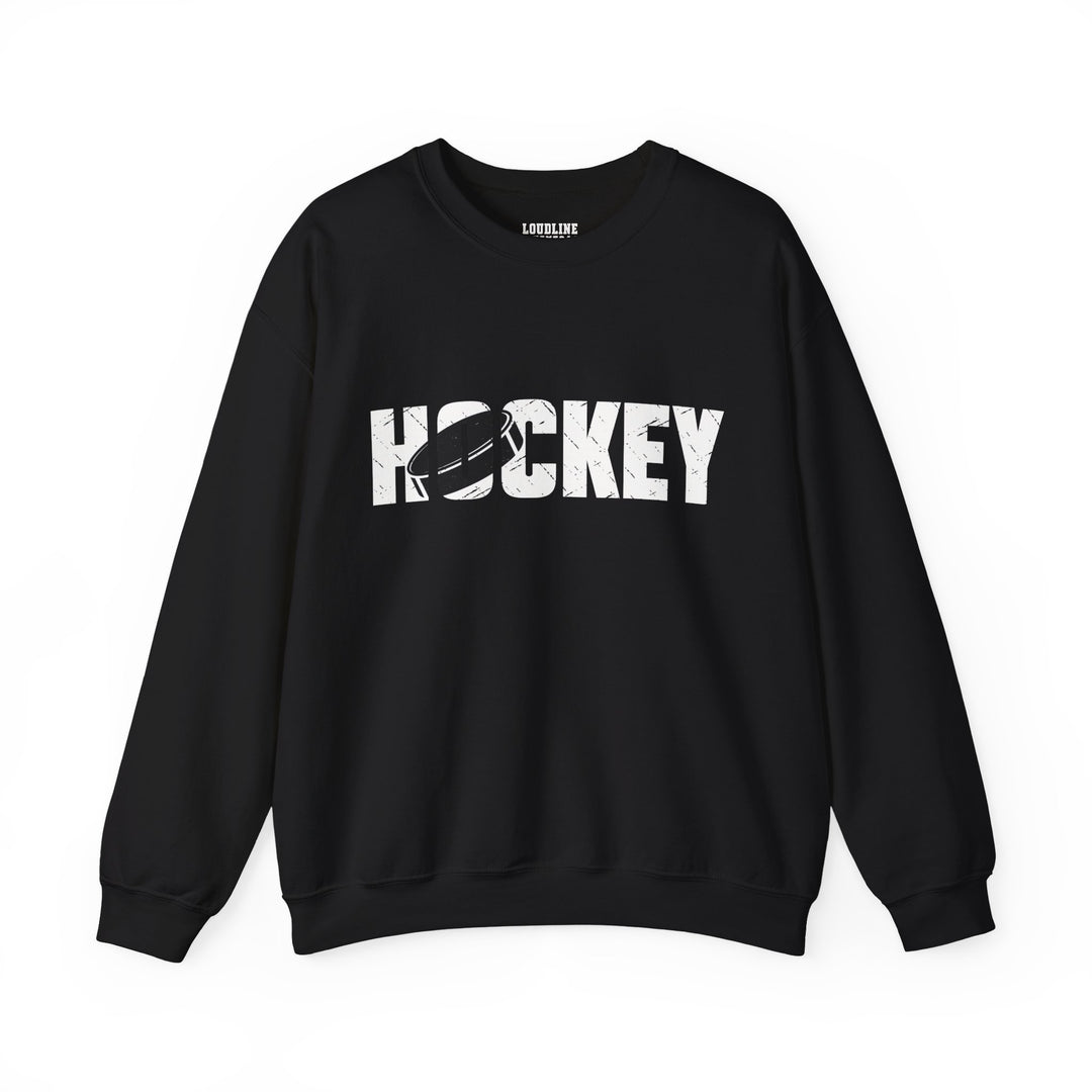 Hockey Unisex Adult Crewneck Sweatshirt