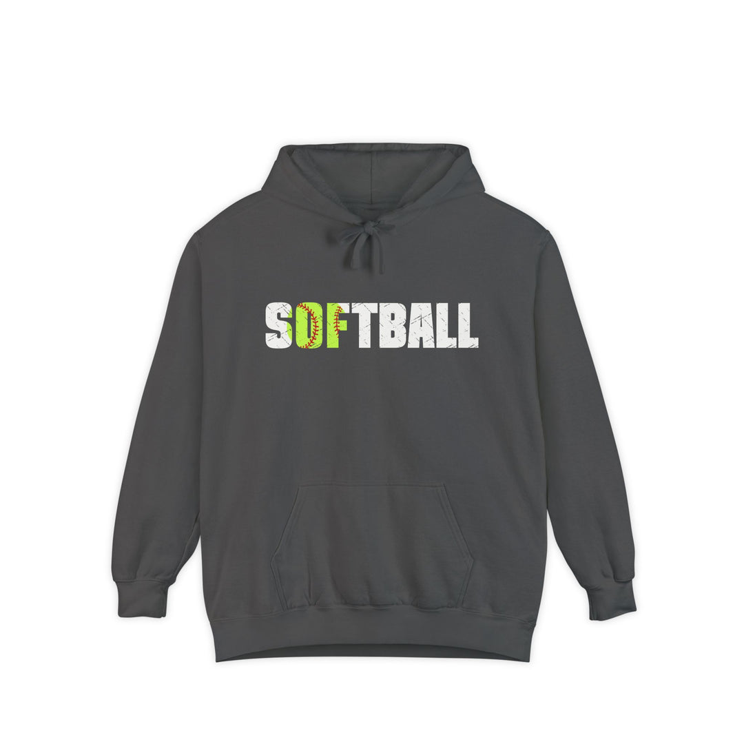 Softball Unisex Adult Premium Hooded Sweatshirt