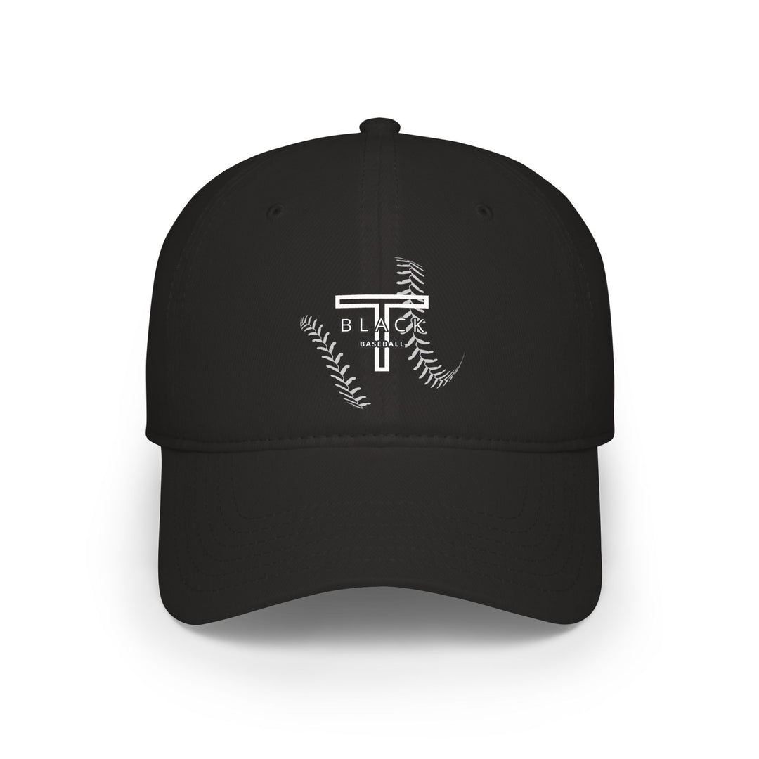 T-Black Dugout Low Profile Baseball Cap