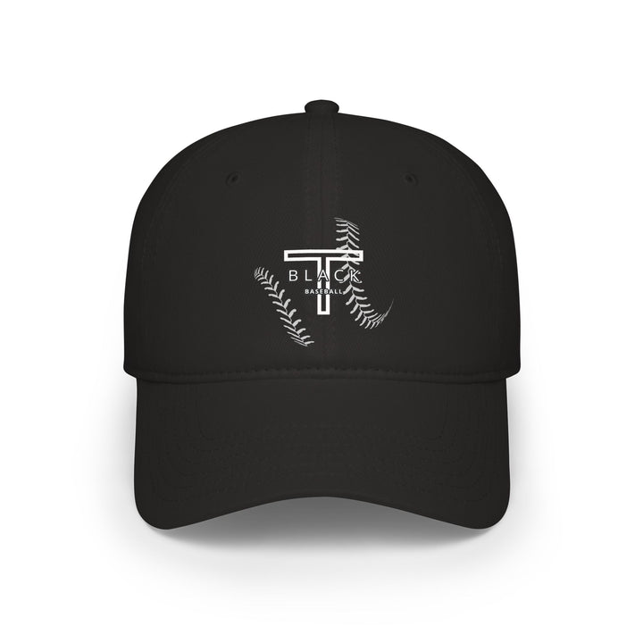 T-Black Dugout Low Profile Baseball Cap