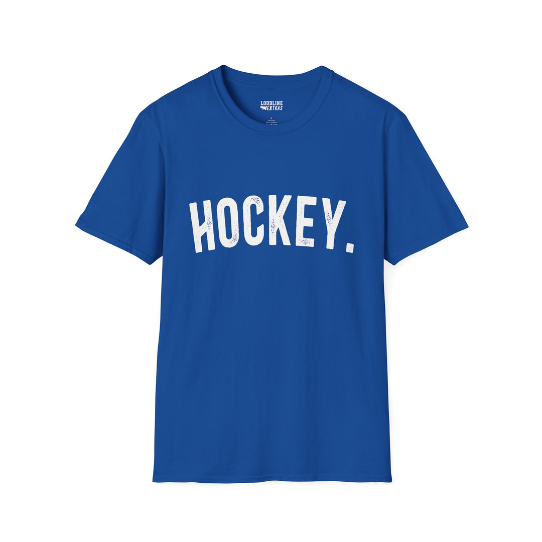 Rustic Design Hockey Unisex Adult T-Shirt