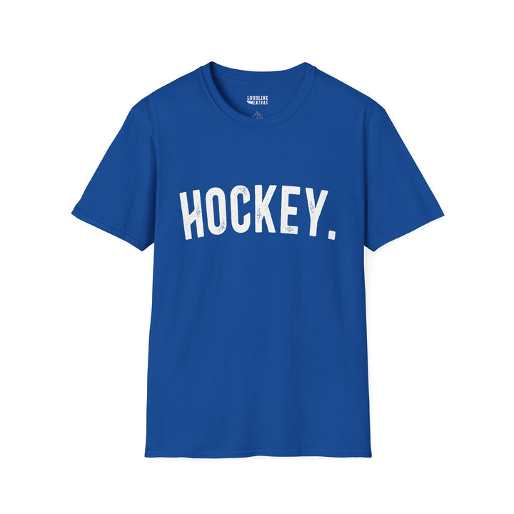 Rustic Design Hockey Unisex Adult T-Shirt