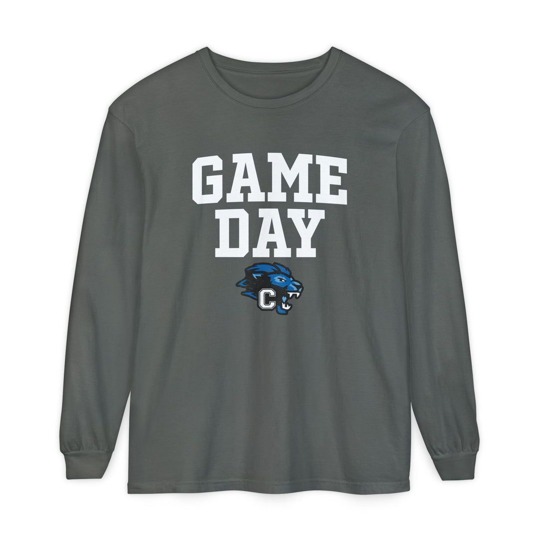 Canton Lions Football &amp; Cheer Unisex Adult Premium Long Sleeve - Game Day 2 Design