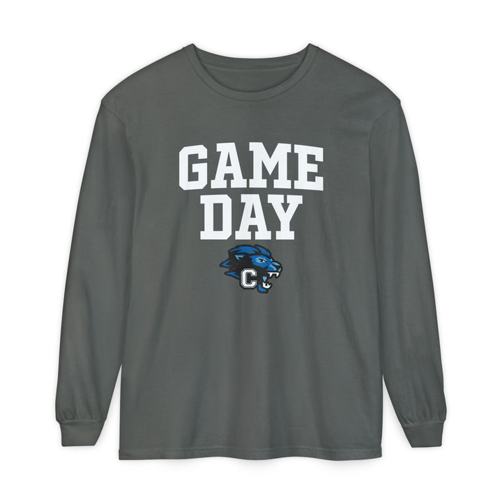 Canton Lions Football &amp; Cheer Unisex Adult Premium Long Sleeve - Game Day 2 Design