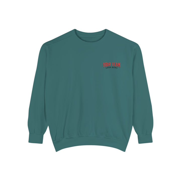 Unisex Adult Comfort Colors Crewneck Sweatshirt - Embroidered