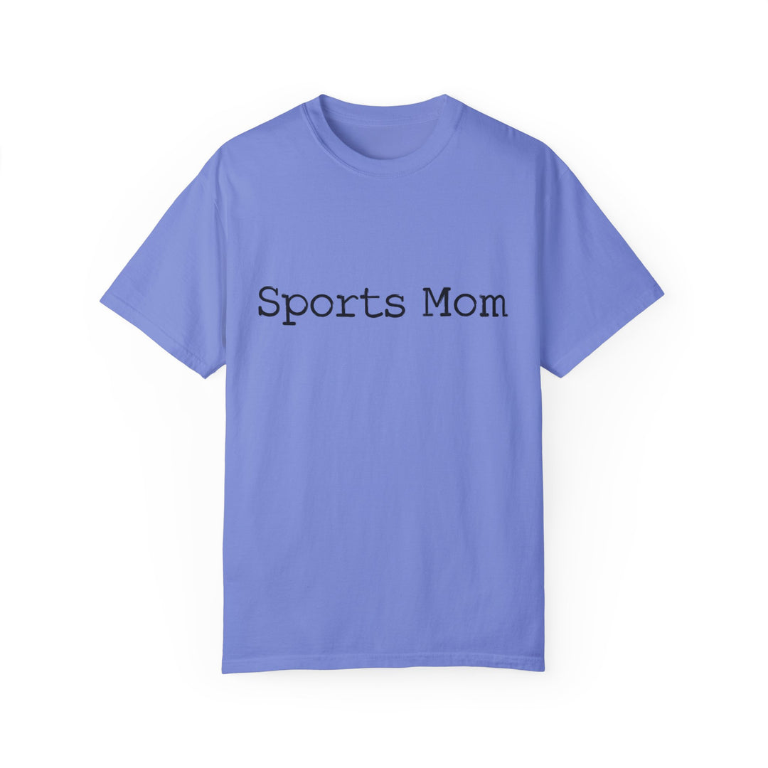 Sports Mom Unisex Adult Premium T-Shirt - Typewriter Design