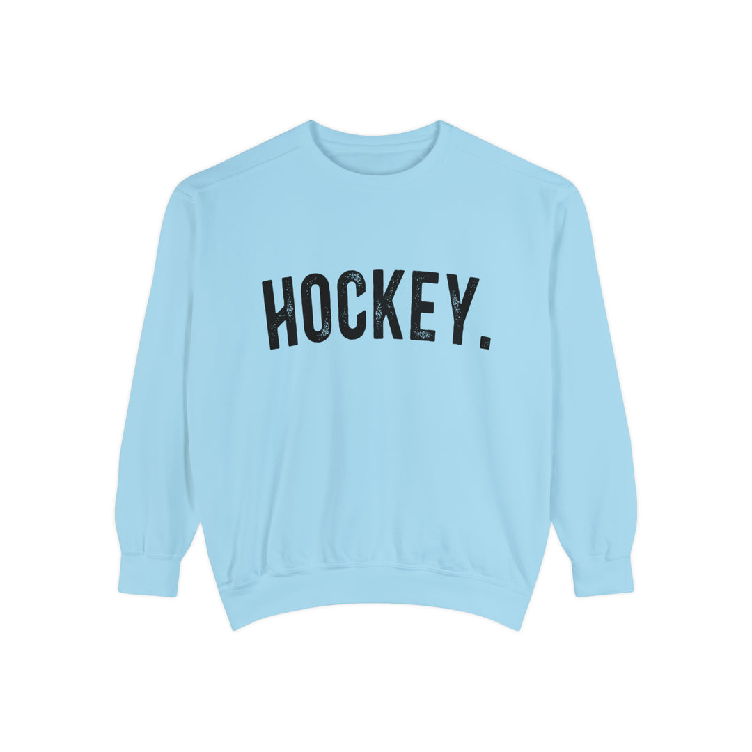 Rustic Design Hockey Unisex Adult Premium Crewneck Sweatshirt